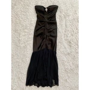 Macy’s Formal Mermaid Dress - Black